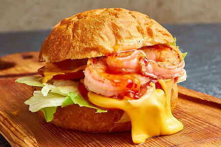 Бургер Креветка не из Исети