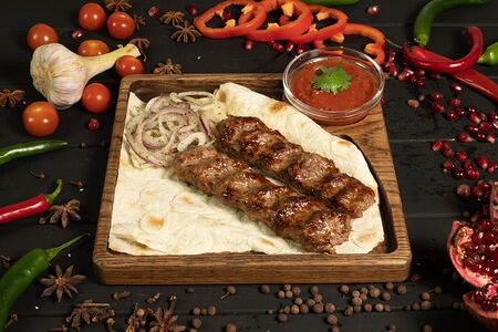 Люля-кебаб из телятины