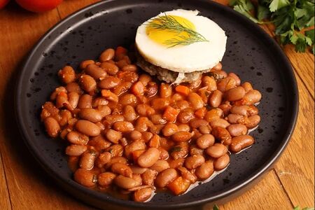 Лобио из красной фасоли