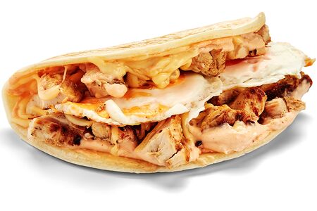 Закрытая пицца Сытная