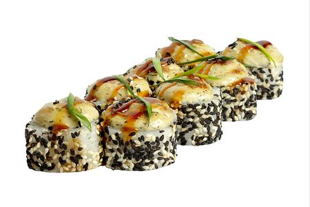 Запеченный с лососем