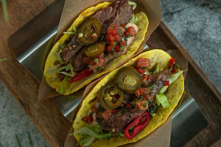 Тако де Рес с говядиной