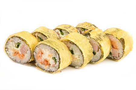 Бекон темпура ролл