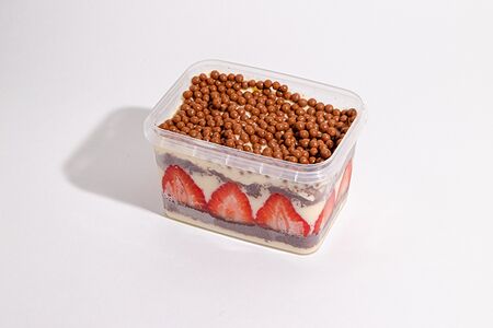 Трайфл Клубника-банан