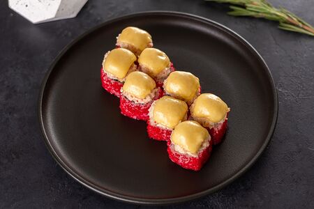 Запеченный с креветкой