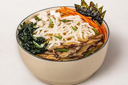 Рамен Вегетарианский с грибами шиитаке