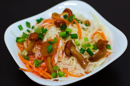 Квашеная капуста с грибами