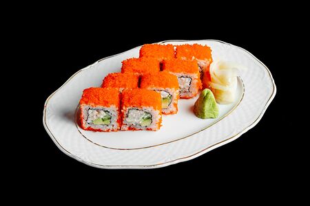 Калифорния с королевской креветкой и камчатским крабом