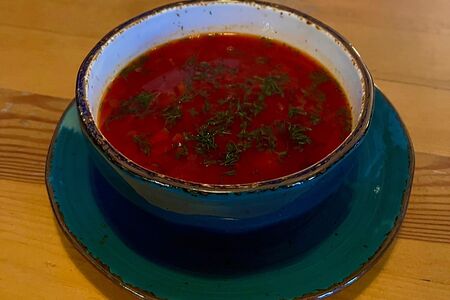 Белорусский борщ с томленой говядиной