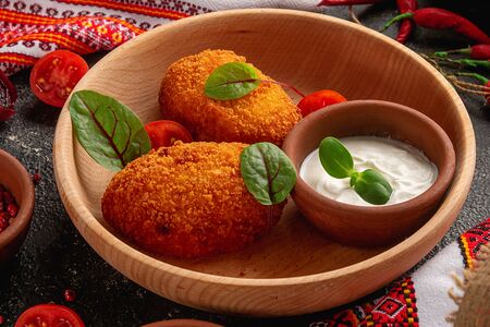 Картопляники с брынзой