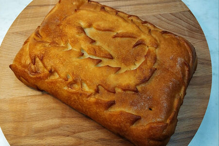 Пирог с капустой и яйцом