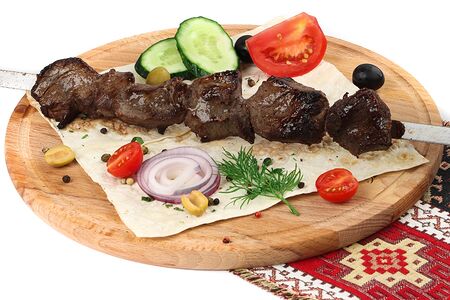 Шашлык из говяжьей вырезки