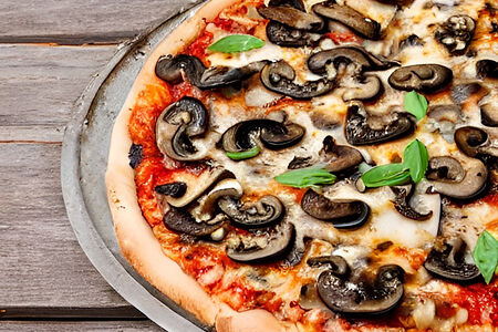 Пицца грибная