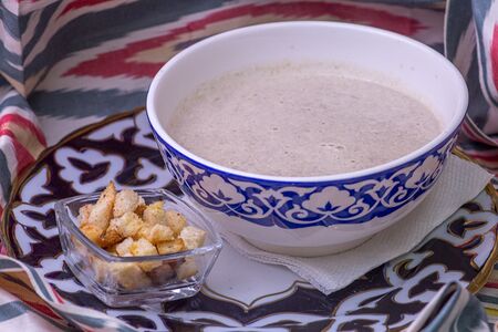 Грибной крем-суп