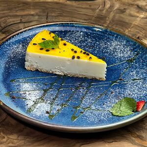 Чизкейк Манго-маракуйя