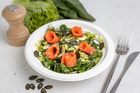 Салат с рыбкой