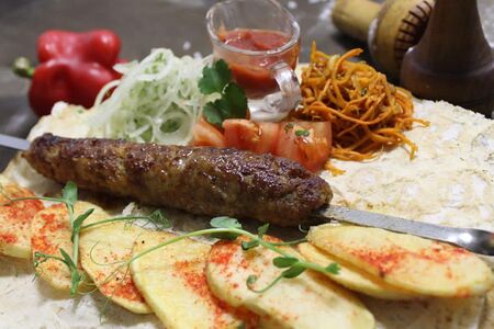 Люля-кебаб из говядины