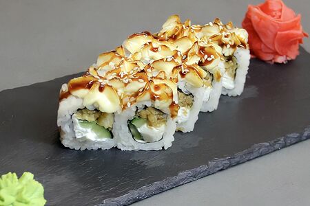 Запеченный окунь