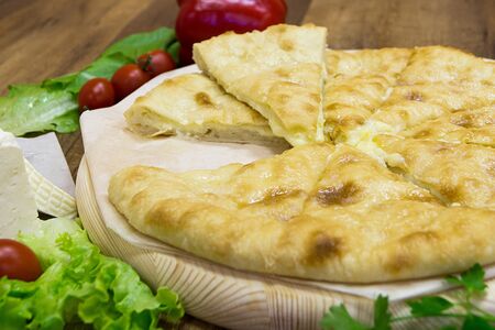 Пирог с картофелем и сыром