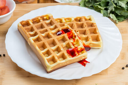 Венские вафли с топпингом