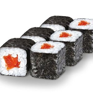 Ролл с лососем