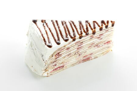 Блинный торт со смородиной