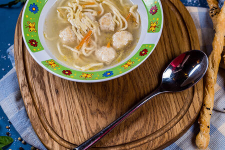 Бременский суп с мясными шариками от Бременских музыкантов