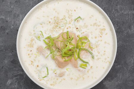 Сливочный с лососем