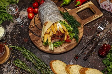 Гирос со свининой