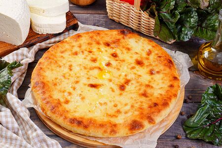 Пирог Осетинский со свекольной ботвой и сыром