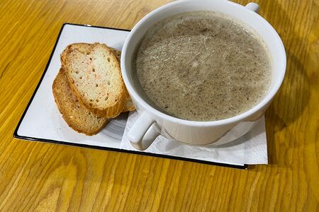 Крем-суп грибной