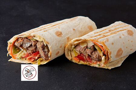 Шаурма с курицей и говядиной
