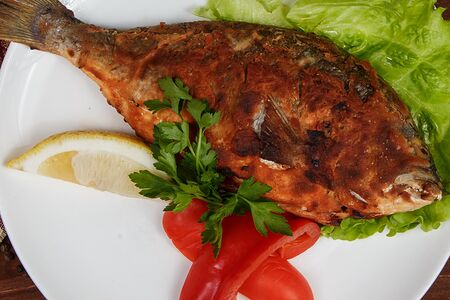 Дорадо на углях