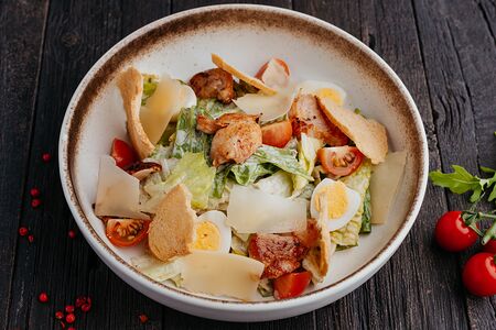 Цезарь с курицей