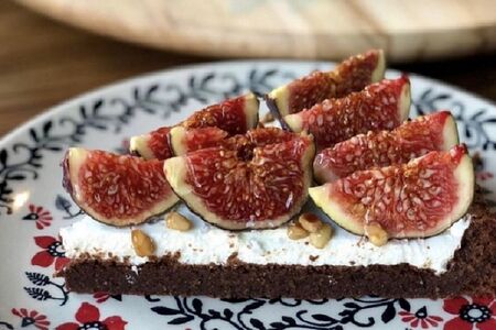 Брауни с инжиром