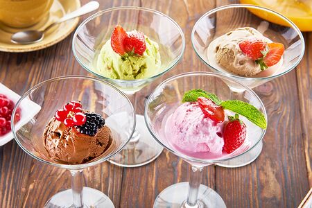 Мороженое ассорти