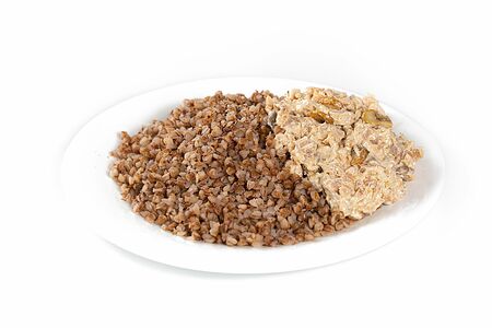 Гречневая каша с жюльеном