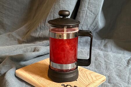 Малиново-имбирный чай