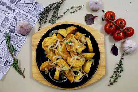 Картошка по-деревенски