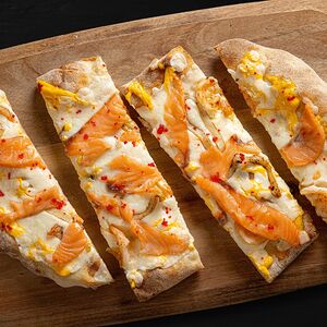 Пицца с морепродуктами