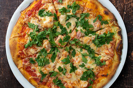 Пицца чикен-бекон