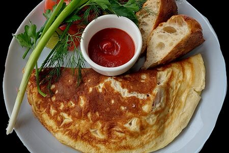 Омлет овощной