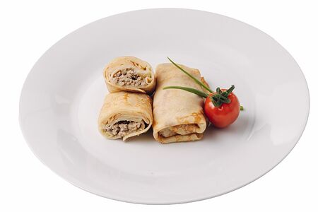 Блинчики с мясом