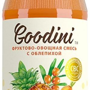 Goodini Сок Фруктово-овощная смесь с облепихой