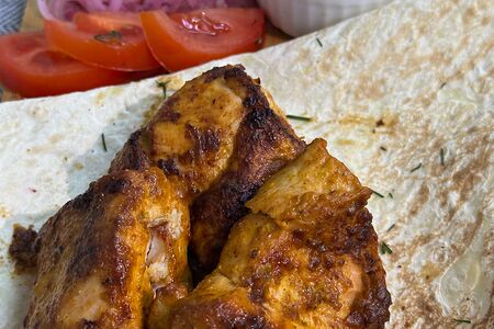 Шашлык из куриной грудки