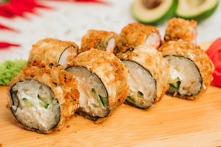 Ролл темпура Чиз хот