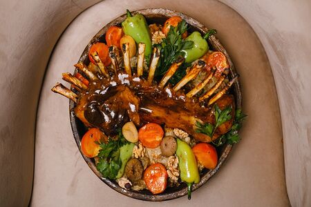 Каре ягненка из печи