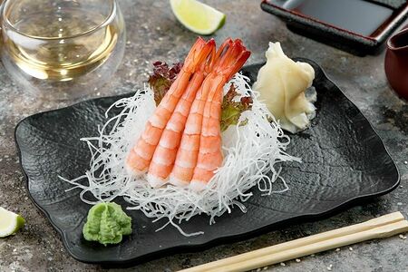 Сашими из креветок