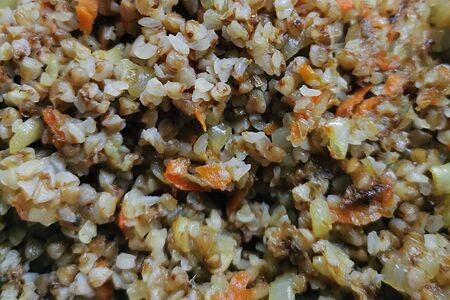 Гречка с грибами