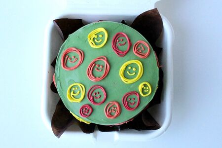 Бенто-торт Смайлики